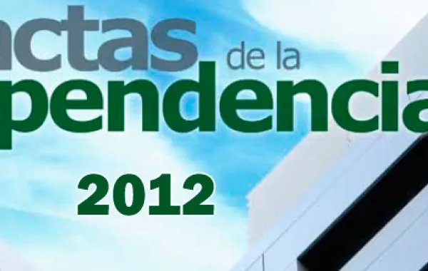 actas dependencia 2012