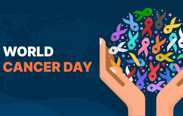 Foto del visual del dia mundial contra el cancer