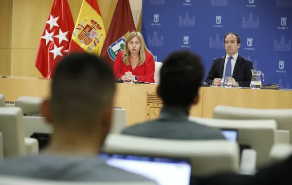 Foto de la presentación del Plan Estratégico de Accesibilidad del Ayuntamiento de Madrid 