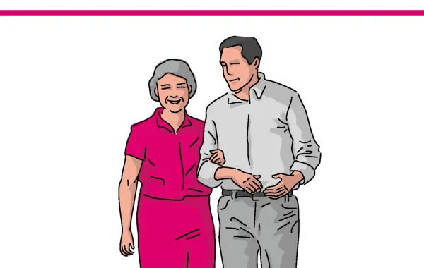 Foto de la portada del cuaderno de Prevención de caídas en personas con demencia