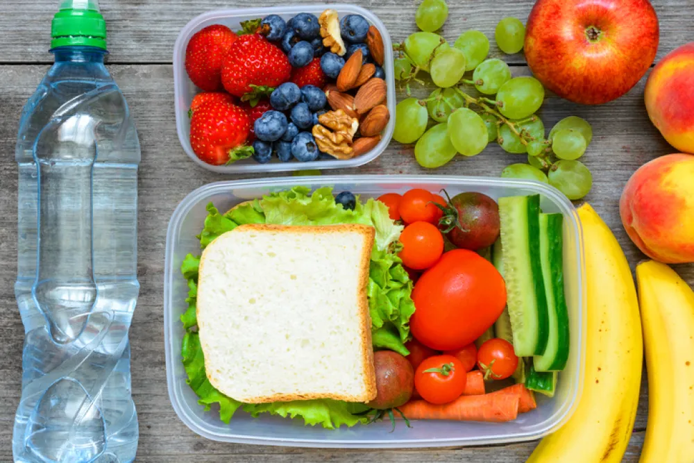 Foto diferentes productos alimenticios