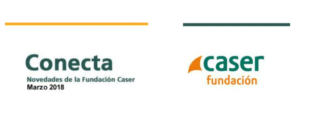 Foto con logo fundacion caser y boletin conecta